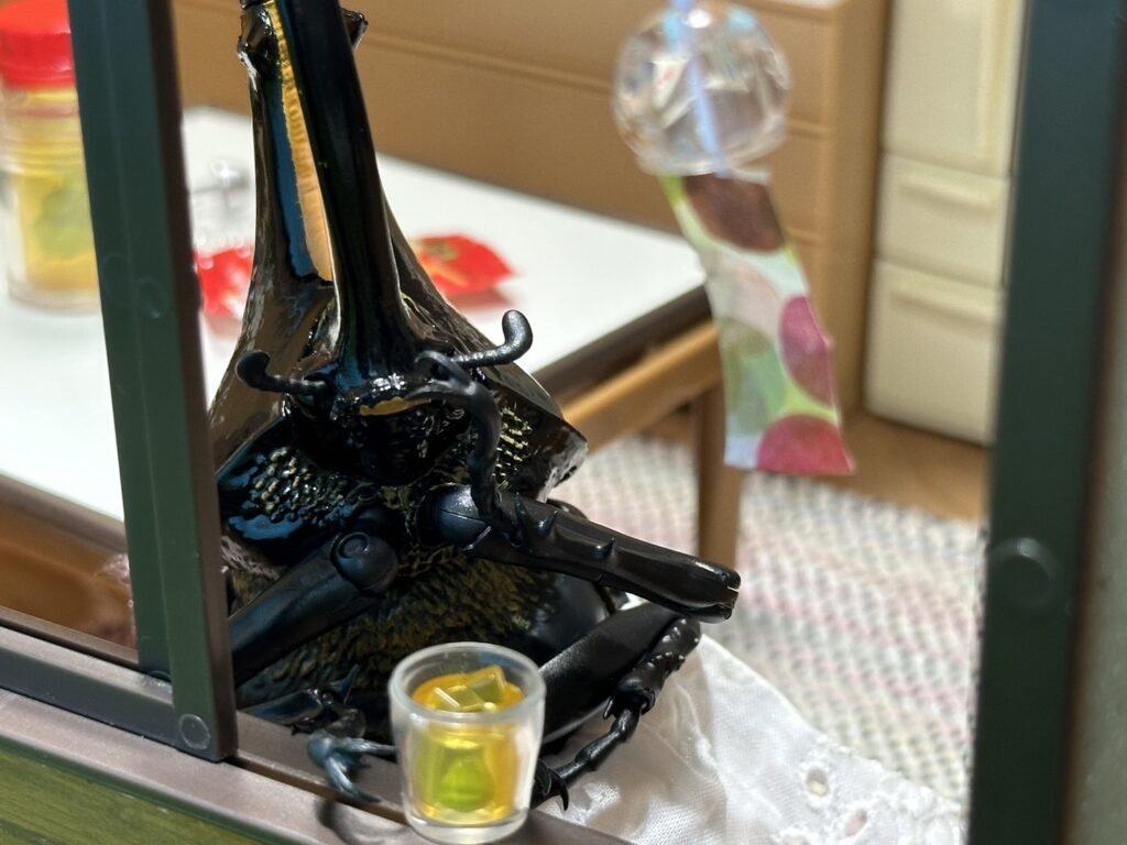 梅酒で乾杯です♪