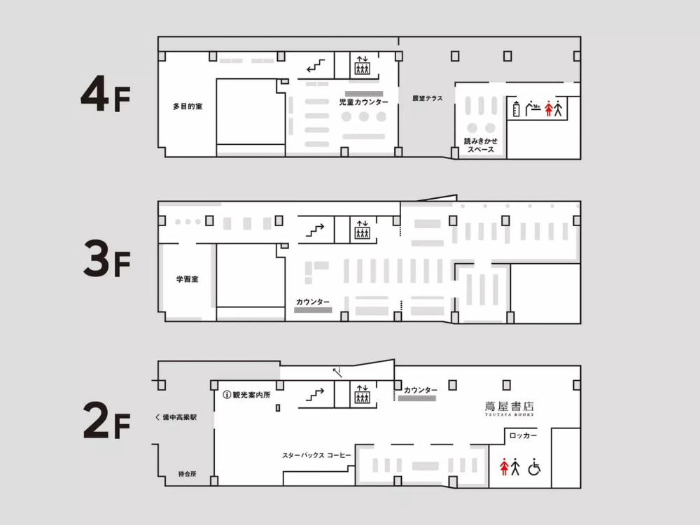 【TSUTAYA図書館】高梁市立図書館についての評価と感想