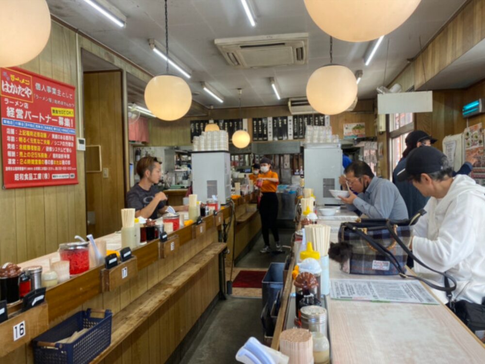 博多ラーメン はかたや 堅粕店の画像です